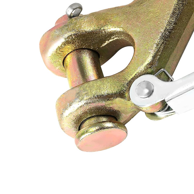 FUNSUEI 2 Pack 1/2 Inch Clevis Slip Hook with Safety Latch, Grade 70 Forged Steel, Heavy Duty Clevis Slip Hook for Trailer Hauler Hitches Wrecker Truck, 18,000 Lbs Capacity - Image 3